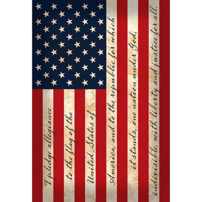 Melfa Double Sided Nylon Garden Flag