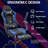 Reclining Gaming Chair with Footrest & Massage Lumbar Support, Ergonomic High-Back Racing Office Chair, PU Leather Computer Desk Chair with Head Pillow for Adults,-2109774436