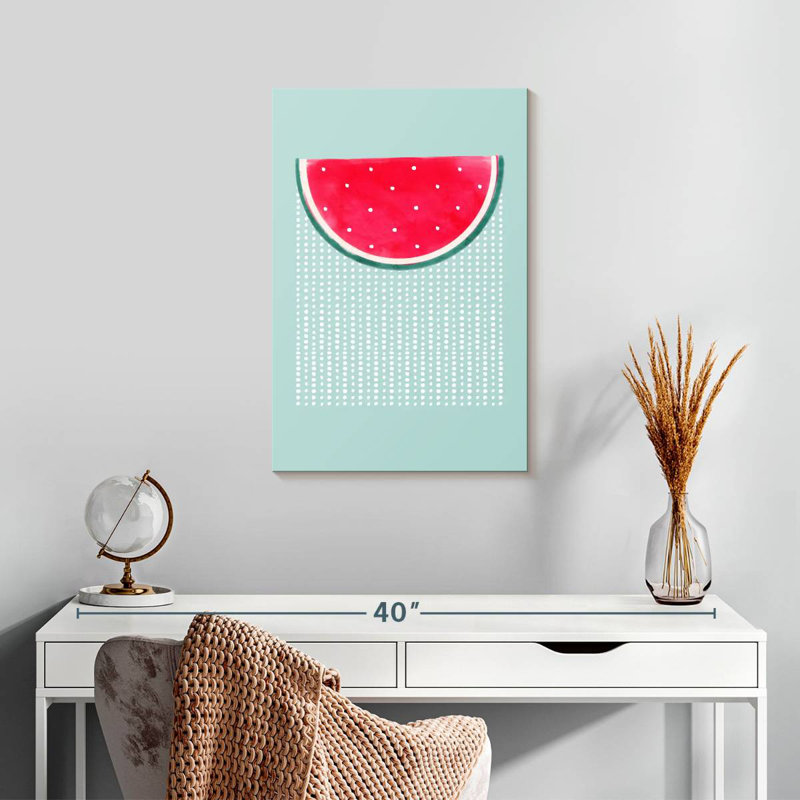 Pluie de melon d'eau Yarlin, H 24 po x l 16 po
