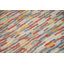 Tapis rayé abstrait moderne