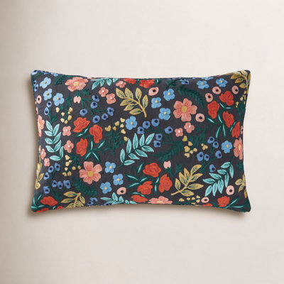 Rifle Paper Co. x Loloi PRP0028 Wildwood Garden 13" x 21" Pillow
