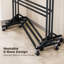 40 cm Rolling Clothes Rack-803893195