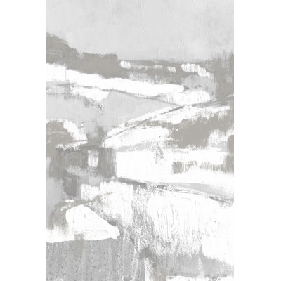 Neutral Fields I by Jennifer Goldberger - Wrapped Canvas Painting