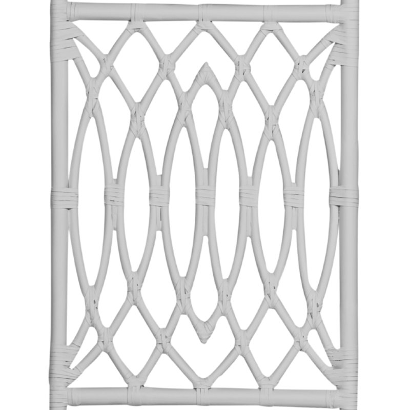 Beckham Open-Frame Headboard, Light Blue, Queen