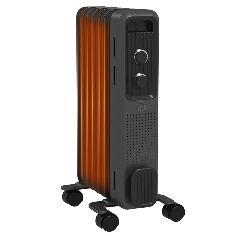 Belfry Heating Demi Electric Radiator Space Heater with Adjustable Thermostat, 5118 BTU, 1500 Watt, 60" H x 35" W x 24" D