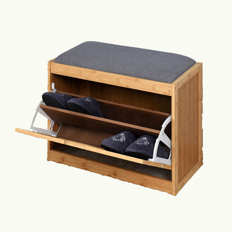 Banc de rangement pour 4 paires de chaussures