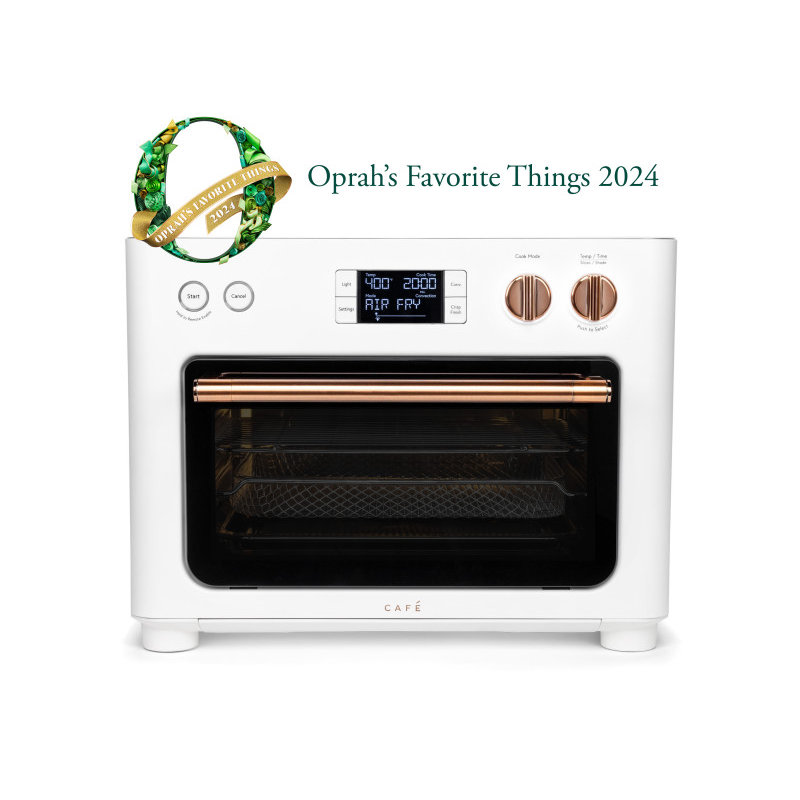 Café Couture Toaster Oven with Air Fry, Matte White