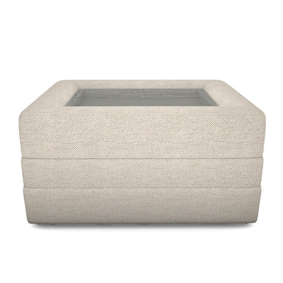Boyden Ottoman with Wood Tray
