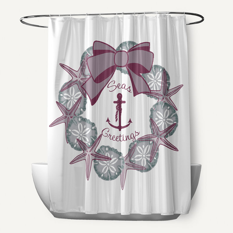 Rideau de douche Seas and Greetings, Fleur de la Passion