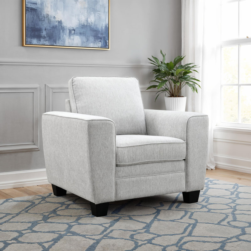 Fauteuil d'appoint Ralph Chenille, Gris