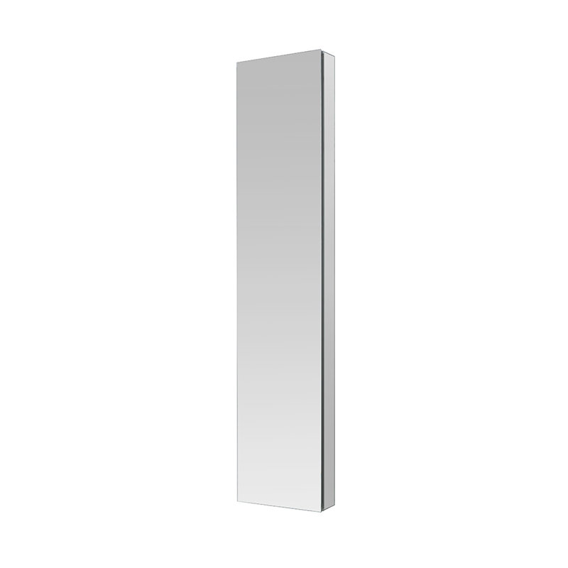 Royale Tall 70" Silver Medicine Cabinet with LED Mirror