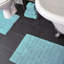 Mirianna Linear Ribbed Two Piece Bath Mat Set-50878910