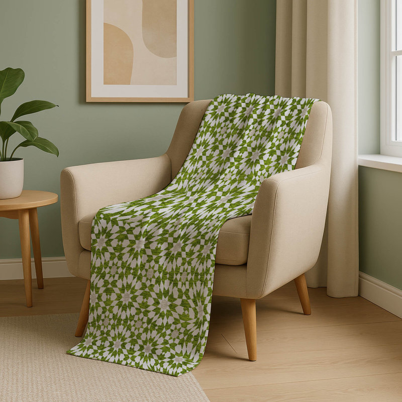 Jeté spirale Addison Sherpa ASB734, Limette