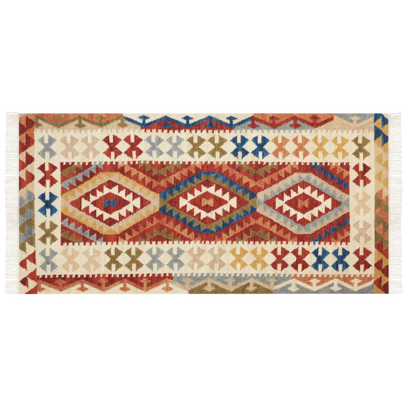 Agosta Southwestern Hand Woven Area Rug, Rectangle 80 x 150cm
