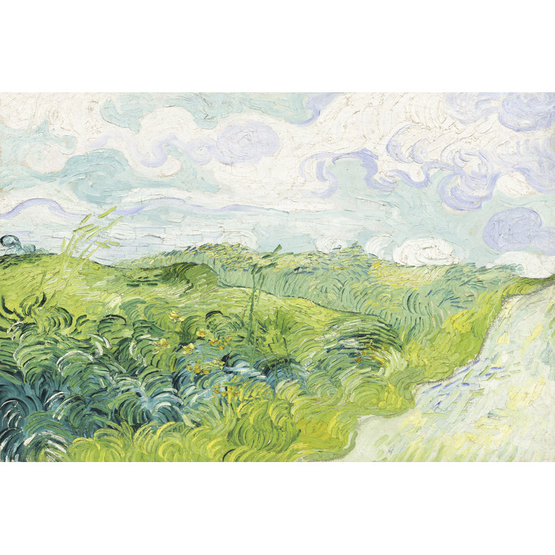 Lavara Van Gogh, paysages avec nuages I, H 8 po x l 12 po