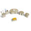 Gold Yellow Beige Natural Marble Bathroom Accessories Set, Natural Stone, Genuine Marble, Real Marble