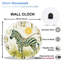 Horloge murale Zebra