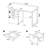 3-Drawer Reversible Office Desk(Desk)-998942236-998942238