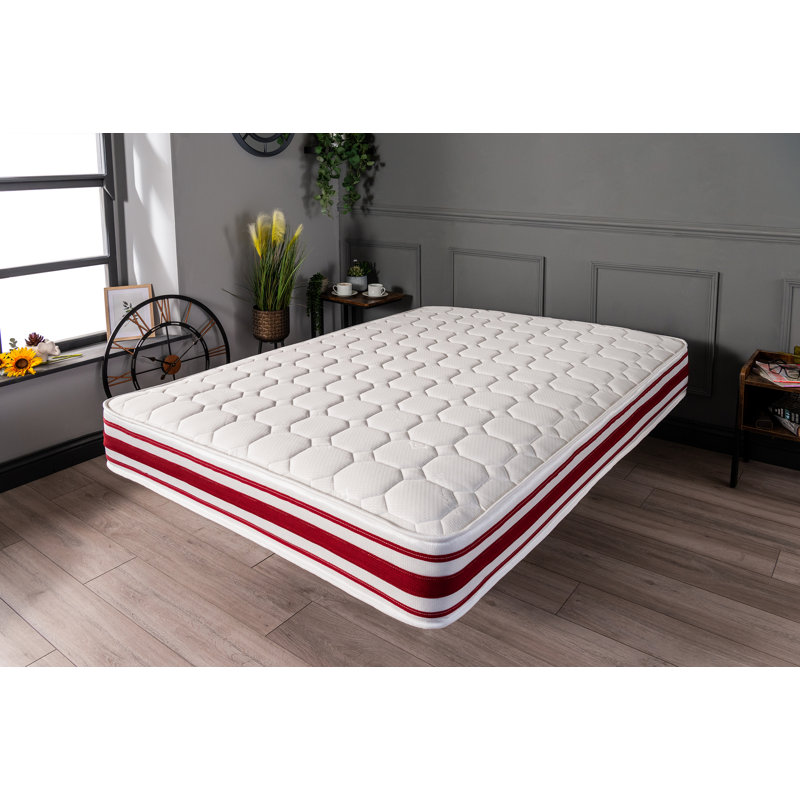White Noise Open Coil Mattress, Single (3')
