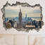 Scenic & Cityscapes Non-Wall Damaging Wall Decal