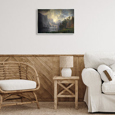 Among Sierra Nevada Mountains Wall Plaque Art by one1000paintings