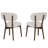Cloyse Brown Dining Chair Set Of 2