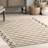 Karlianne Trellis Seagrass and Jute Blend Area Rug-1662282565