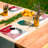 Polyester Abstract Rectangle Placemat