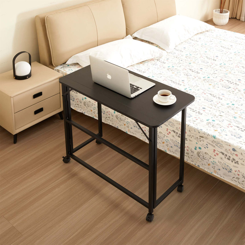 Bureau compact et pliable pour les petits espaces, 31,5 pouces de large, idéal pour le bureau à domicile et le bureau avec rangement facile