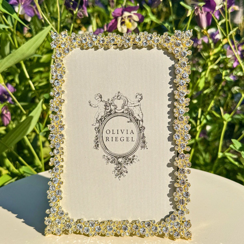 Princess Metal Picture Frame, 5" x 7", Gold