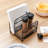 Free Standing Napkin Holder With Spice Storage