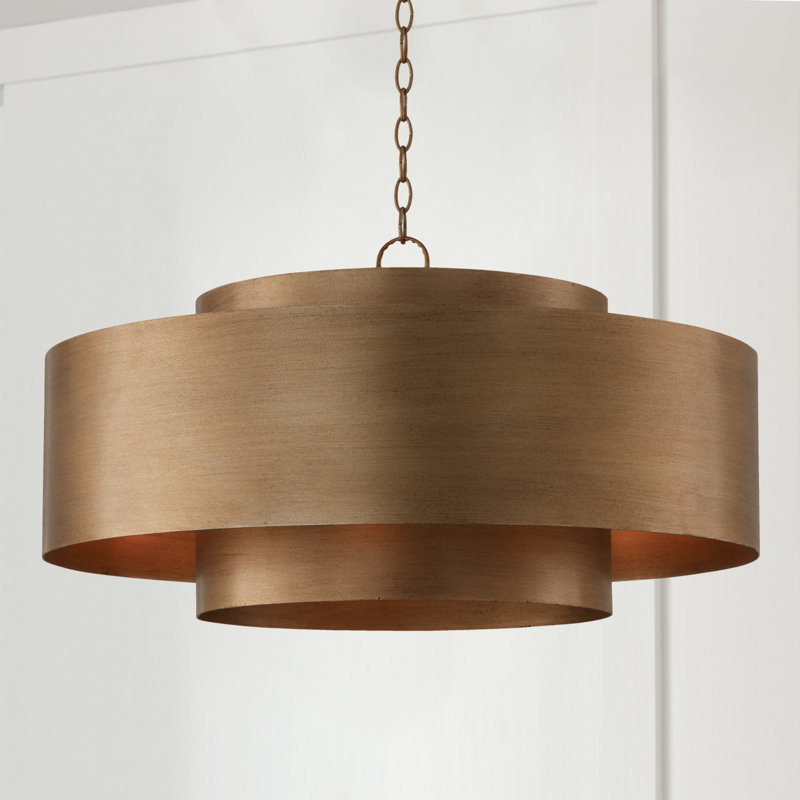 Seamus 9 - Light Dimmable Drum Chandelier