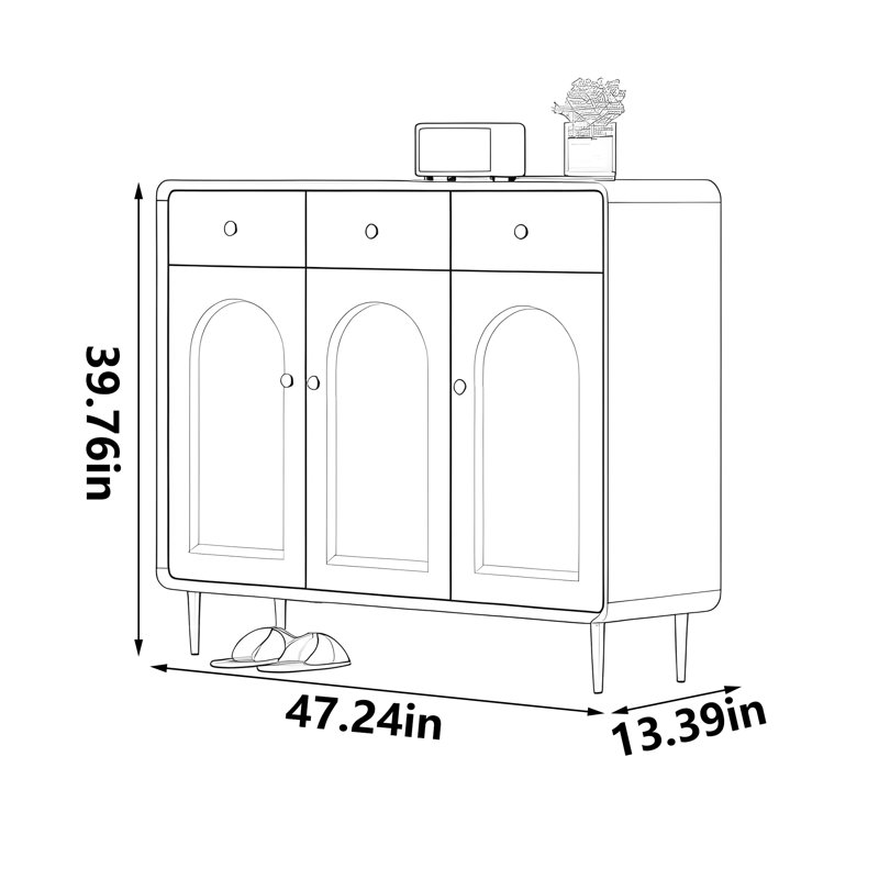 Axton, 39.76" H x 47.24" W x 13.39" D
