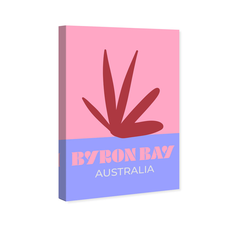 Voyage à Byron Bay par Wynwood Studio, L 16 po x H 24 po
