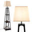 Lampe sur pied colonne 62 po Burel