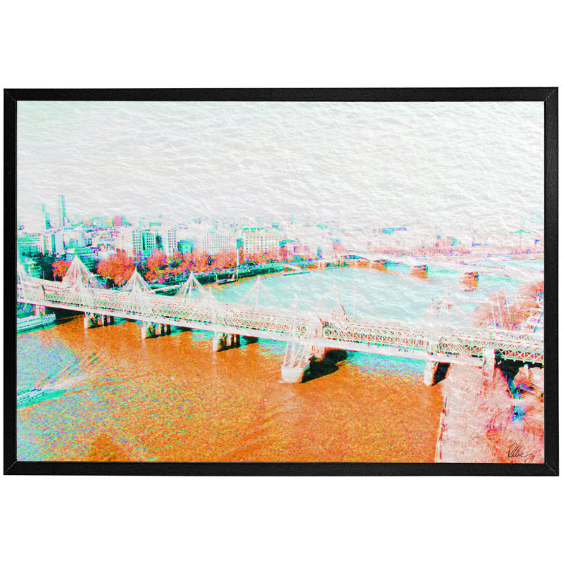Single Picture Frame Print, Black, 41cm H x 61cm W