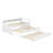 Twin XL Wood Daybed With 2 Trundles, Storage Cubbies, 1 Light For Free And USB-275313576