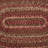 Patrick Jute Geometric Oval Placemat