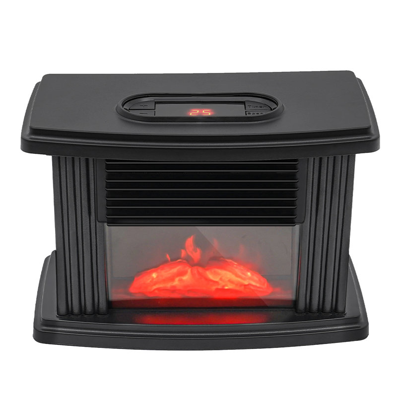 110V Portable High Efficiency Fireplace Style Heater