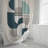 Demond Abstract Shower Curtain-1788872133
