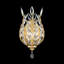 Crystal Laurel 1 - Light Flush Mounted Sconce-59722331