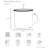 Canvas Home Tinware Stoneware Coffee Mug 16oz-91076460