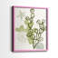 Corail Blockprint I - Impression encadrée de qualité supérieure - Prêt à accrocher - Aucun clou requis - Aucun clou requis-107997657-107997658