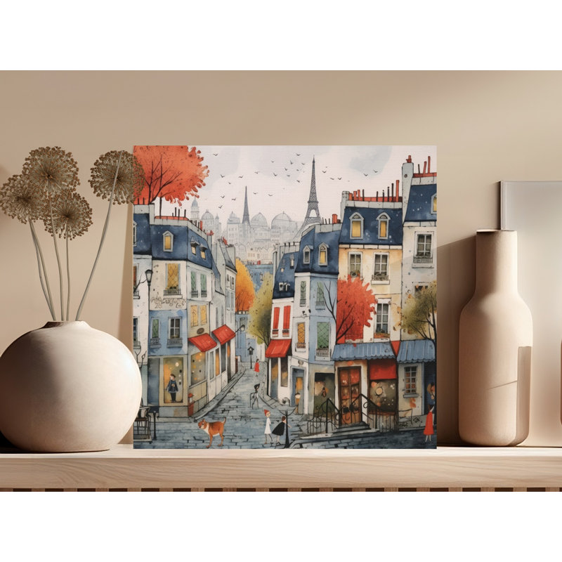 Oliveri Wrapped Canvas Print Set, 32x32