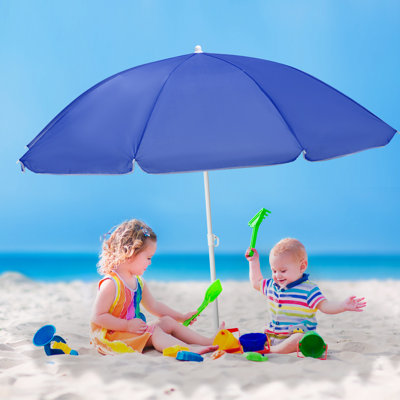 Parasol de plage 6 pi 6 po Bragi