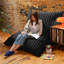 Chaise berçante avec coussin de coussin Saxx-2145919277