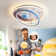 Flush Mount Lighting LED Modernes Design Mond Astronaut Deckenleuchte Dimmbar Mit Fernbedienung