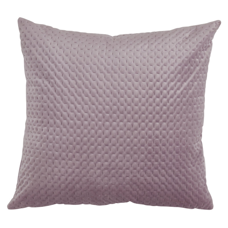 Housse et insert en velours carré, Lavande, 22 po x 22 po
