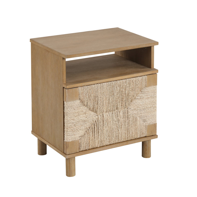 Table de chevet Claudinette en bois fabriqué