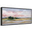 Doux ciel rose, œuvre d'art de paysage pastel, impression sur toile giclée sur toile encadrée-126054738-126054734